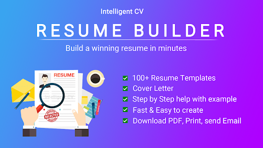 Resume Builder App, CV maker Gallery 7