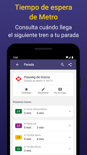 Barcelona Transporte Bus Metro Screen 2
