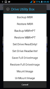 ROEHSOFT PARTITION TOOL SD-USB Captura de pantalla