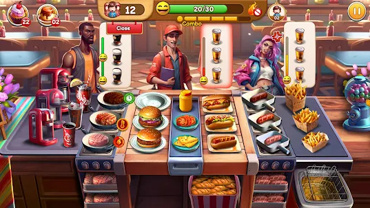 Baixe Fast Food Jogos Cafeteira no PC