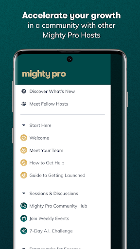 Screenshot of Mighty Pro