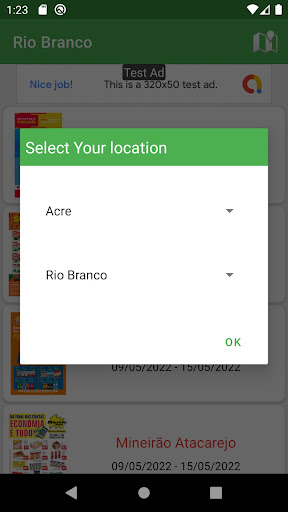 Android application São Paulo Folheto screenshort