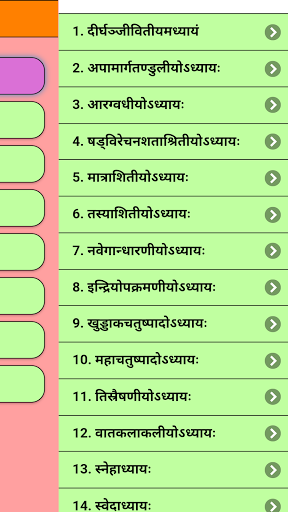 e-Charakasamhita Screen 3