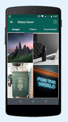 Android application Status Saver And Downloader screenshort