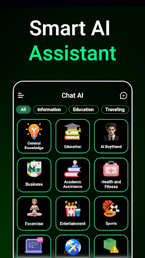 ChatBot - AI Chat Assistant Screen 3
