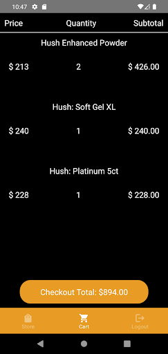 Drip Drop Distro Screen 2