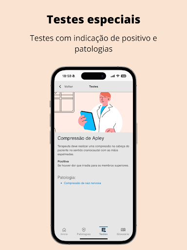 Testes Ortopédicos Screen 2