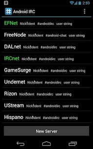 IRC for Android ™ New Apk 3