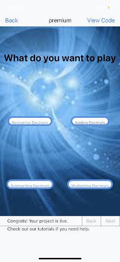 Dolphin Decimals Screen 2
