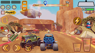 Monster Truck Racing Tracks - Screenshot 2