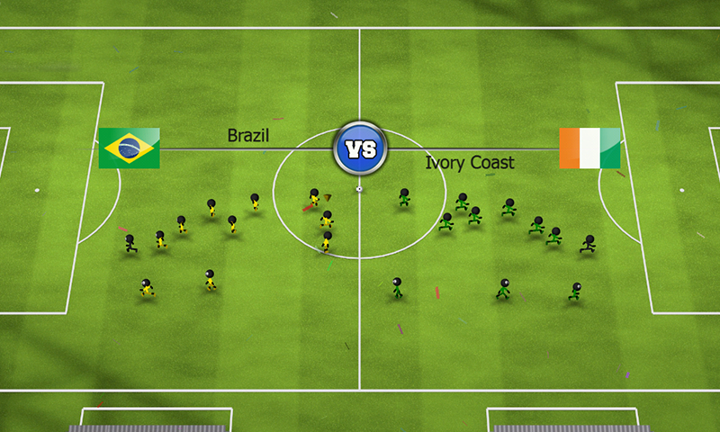 Android application Stickman Soccer 2014 screenshort