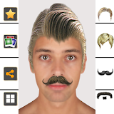 Men Hair and Mustache Fashion icon