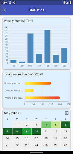 Pomo2do: Pomodoro Tracker Screen 3