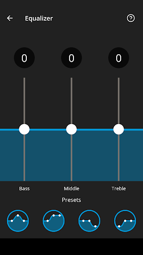 Android application WIDEX EVOKE screenshort