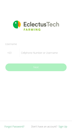 Android application Eclectus Farms Farmer screenshort