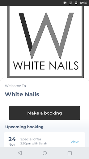 Android application White Clinic London screenshort