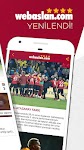 screenshot of Webaslan - Galatasaray haber