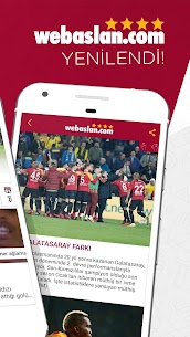 Ücretsiz Webaslan – Galatasaray haberleri  Canlı Skor Apk İndir 4
