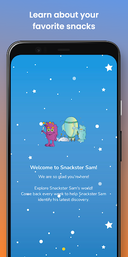 Android application Snackster Sam screenshort