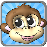 Curious Monkey - Kids Game icon
