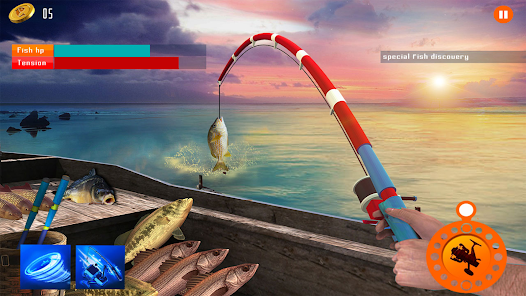 Captura de Pantalla 13 choque enganchado: juego pesca android