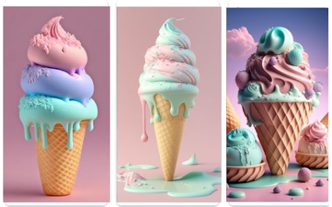Ice Cream Wallpaper HD 4K