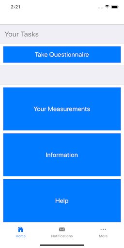 Android application TCC COVID Monitor screenshort