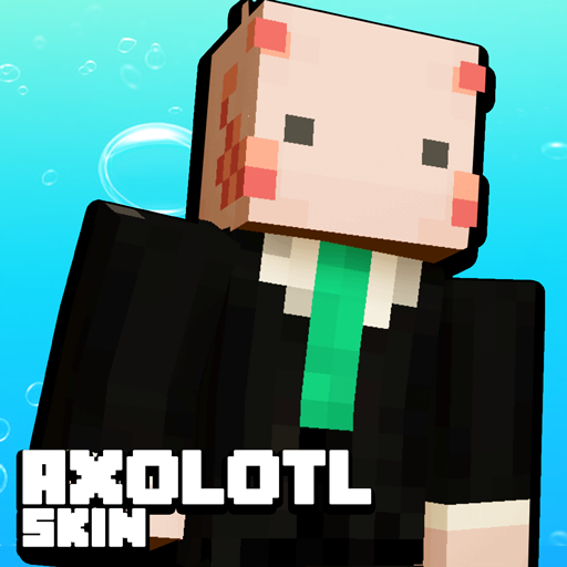 Axolotl Skin For Minecraft PE logo