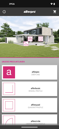Android application alferpro screenshort