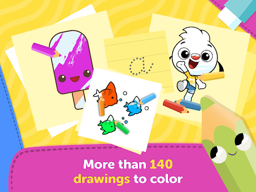 Screenshot of Coloring Book by PlayKids