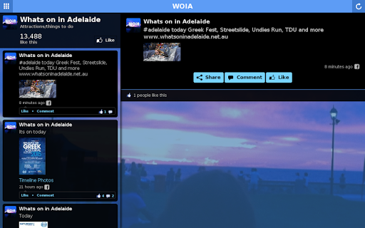Whats on in Adelaide Screen 3