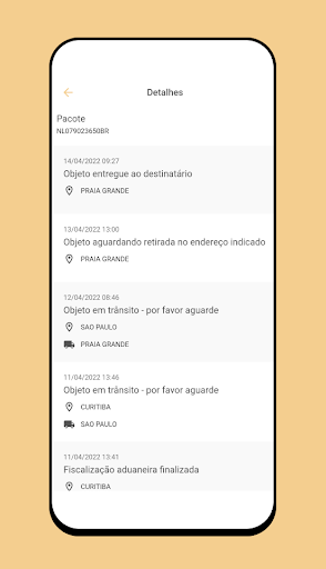 Pacote Rastreio Screen 3