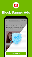 Free Adblocker Browser (Premium Unlocked) MOD APK 96.1  poster 1