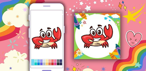 Coloring Book Crab App