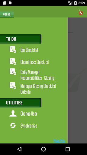Android application Work Sheets screenshort