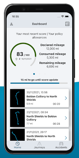 Android application Co-op Young Driver screenshort