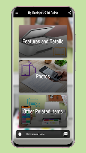 Android application hp deskjet 2710 guide screenshort