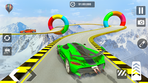 Android application Ramp Car Racing Stunt Games screenshort