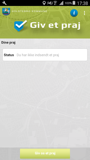 Android application Giv et praj – Holstebro screenshort