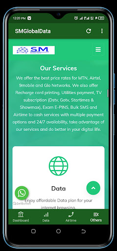 SM Global Data Screen 3