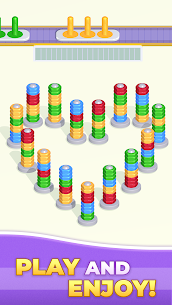Color Nuts Sort – 3D Puzzle 2