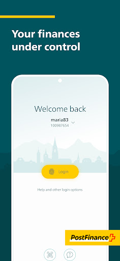 Android application PostFinance App screenshort