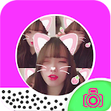 Cat Face Camera App icon