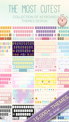 Pastel Keyboard Themes Color Screen 3
