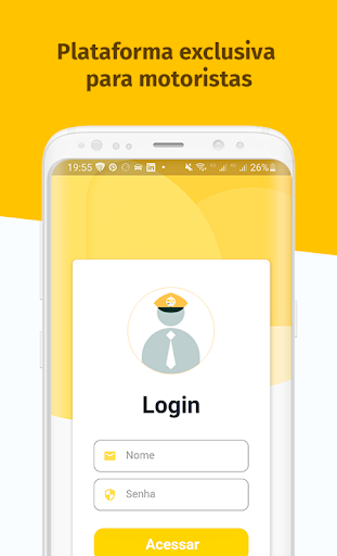 Android application Golden Táxi Driver screenshort