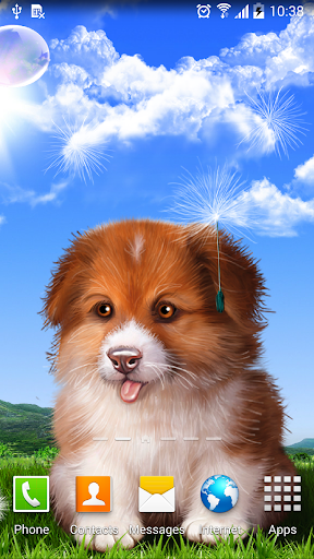 Android application Puppy Wallpaper screenshort