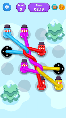 もつれたマスター - ねじれたロープの結び目を解くゲームのおすすめ画像3