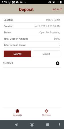 First Northern Bank mRDC Screen 3