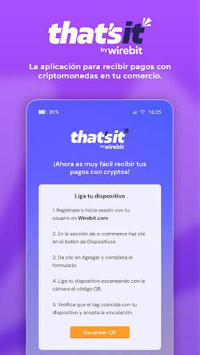 Android application That's it by Wirebit screenshort