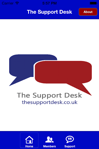 Android application The Support Desk screenshort